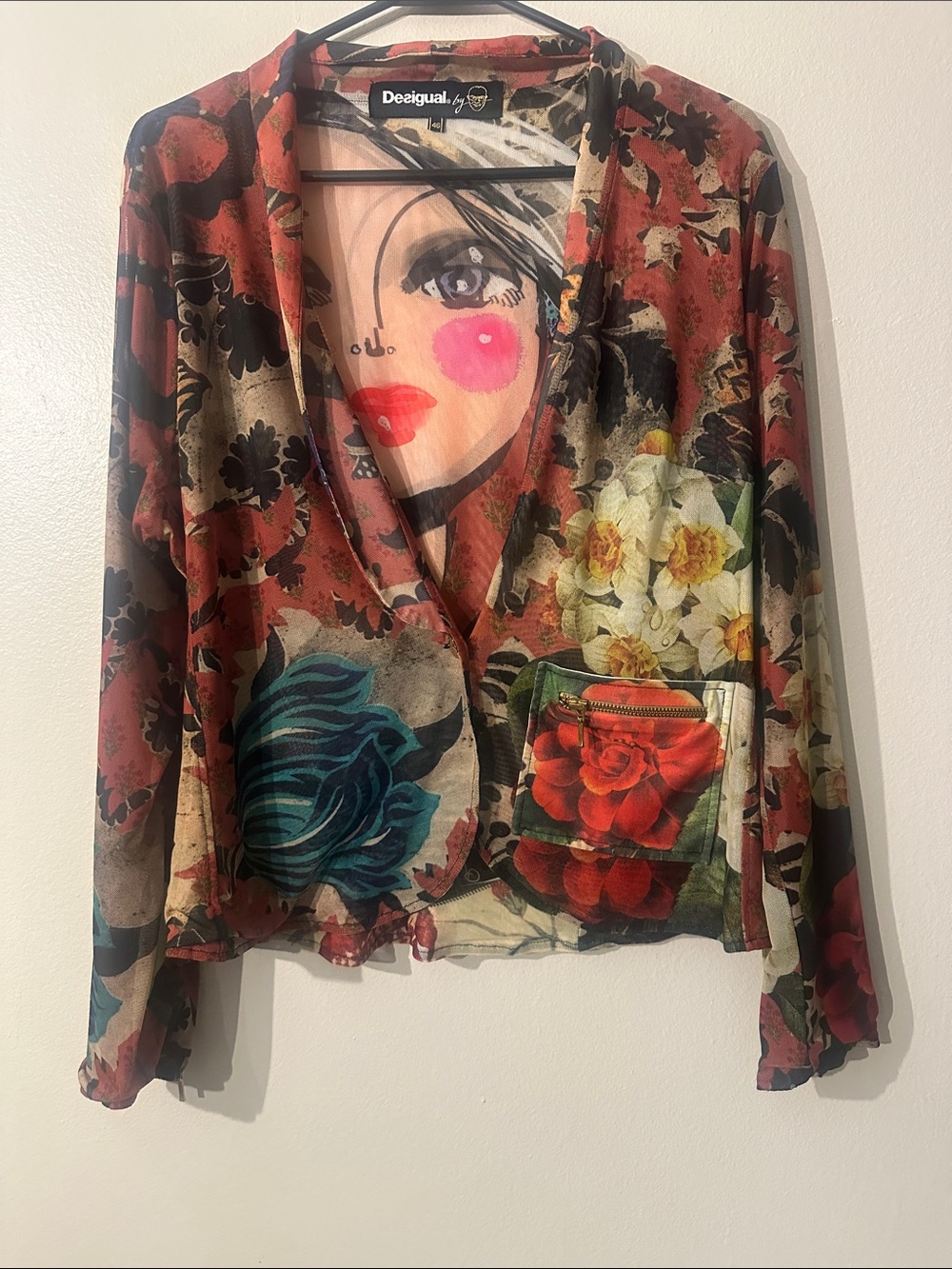 Vintage rare desigual The Frambuesa jacket by Christian Lacroix Sz M/L